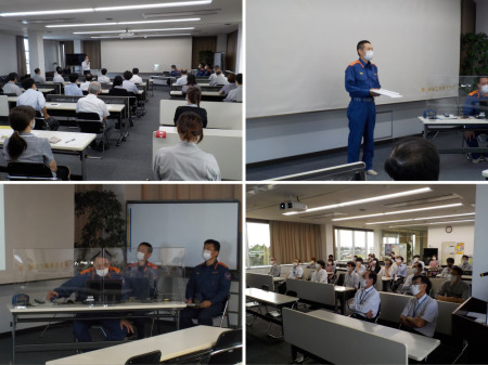 【画像】○砺波消防署様による講習会